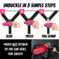 UnbuckleMe Car Seat Buckle Release Tool - Easy Opener Aid for Arthritis, Long Nails, Older Kids - Button Pusher for Infant, Toddler, Convertible 5 pt Harness Car Seats - As Seen on Shark Tank