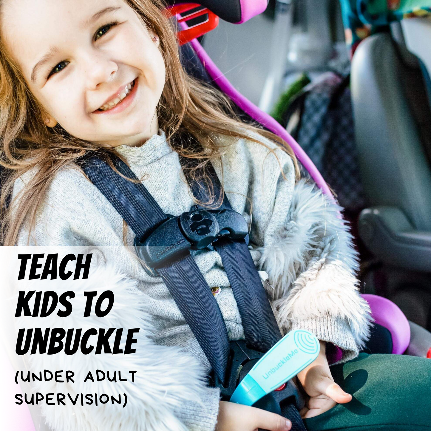 UnbuckleMe New Mama Gift Bundle - As Seen on Shark Tank, Car Seat Buckle Release Tool - Set of 3, Perfect for Holiday Gifting