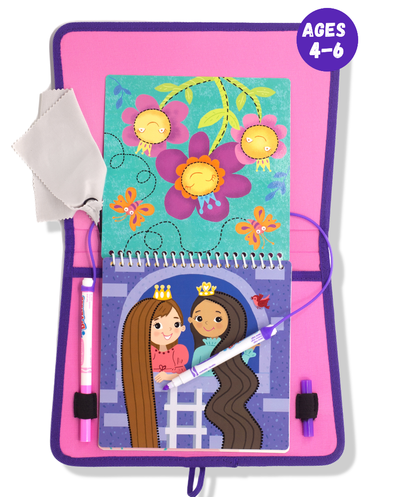 Totebook Kids Dry Erase Travel Activity Book