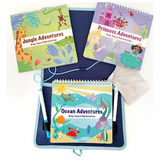 Totebook Kids Dry Erase Activity Kit - Set of 3 Books