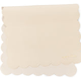 Vegan Leather Changing Mat | Cream Scallop