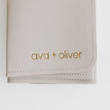 Vegan Leather Changing Mat | Grey