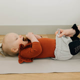 Vegan Leather Changing Mat | Grey