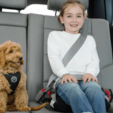 BubbleBum Inflatable Car Booster Seat - Travel Booster Seat - Rainbow Style