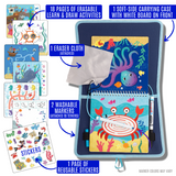 Totebook Kids Dry Erase Travel Activity Book