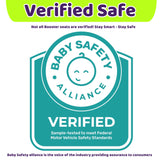 BubbleBum Inflatable Car Booster Seat - Travel Booster Seat - Black Style