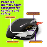 BubbleBum Inflatable Car Booster Seat - Travel Booster Seat - Black Style