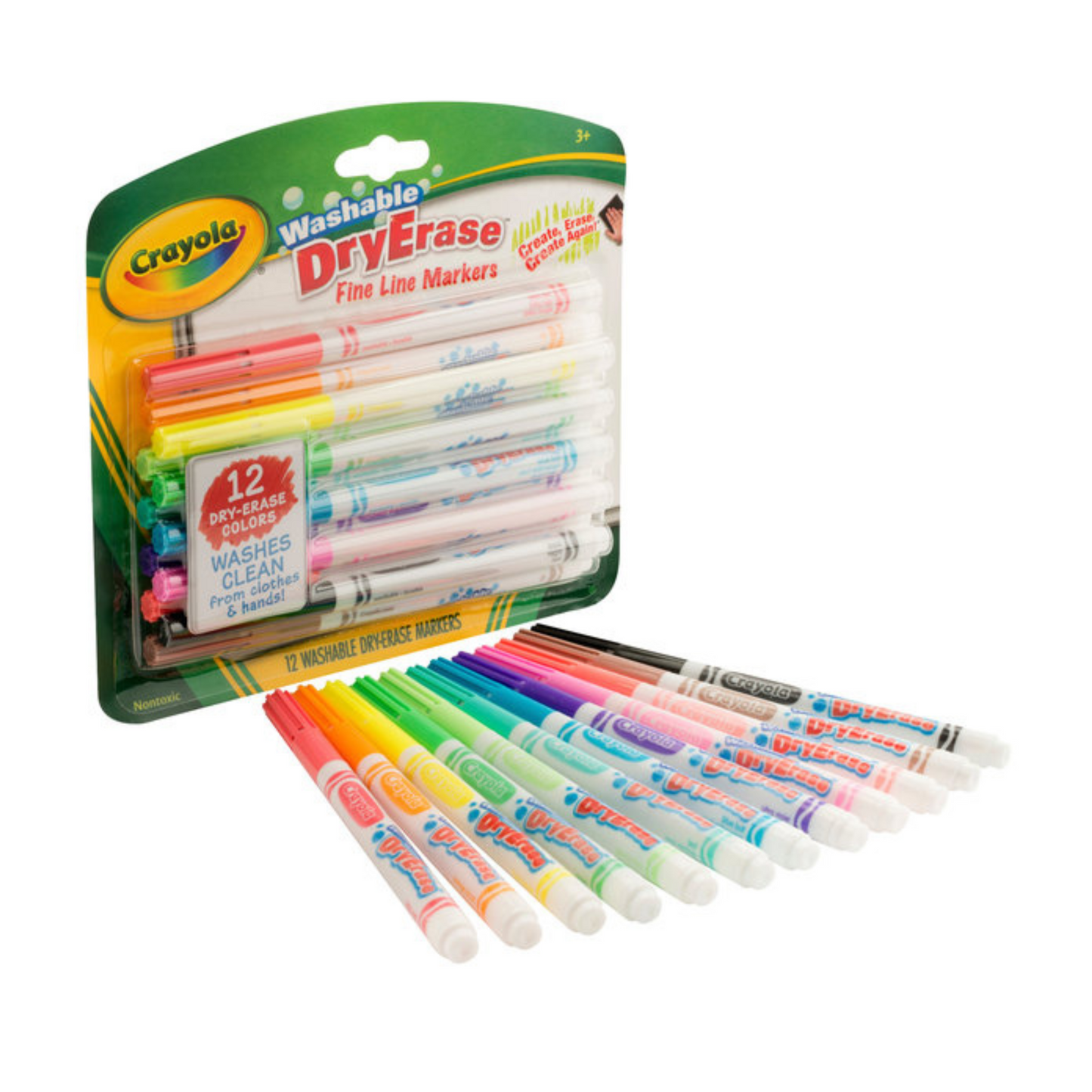 Crayola Washable Dry-Erase Markers (12 pack)